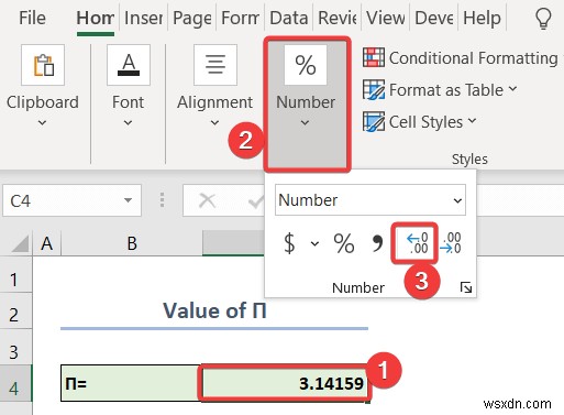 วิธีการปัดเศษตัวเลขใน Excel โดยไม่ต้องใช้สูตร (3 วิธีด่วน)