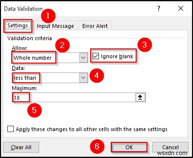 การตรวจสอบข้อมูลตามเซลล์อื่นใน Excel (4 ตัวอย่าง)