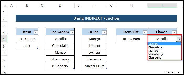 การตรวจสอบข้อมูลตามเซลล์อื่นใน Excel (4 ตัวอย่าง)