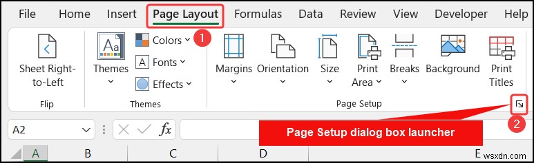 วิธีการเปลี่ยนการวางแนวของแผ่นงานเป็นแนวนอนใน Excel