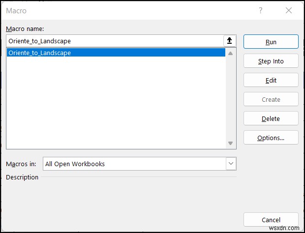 วิธีการเปลี่ยนการวางแนวของแผ่นงานเป็นแนวนอนใน Excel