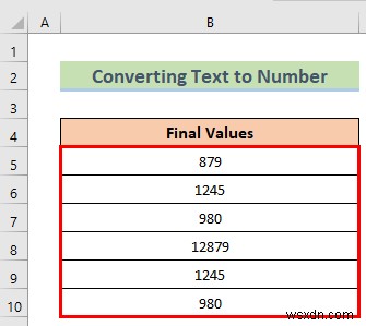 วิธีการลบศูนย์นำหน้าใน Excel (8 วิธีง่ายๆ)