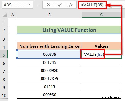 วิธีการลบศูนย์นำหน้าใน Excel (8 วิธีง่ายๆ)