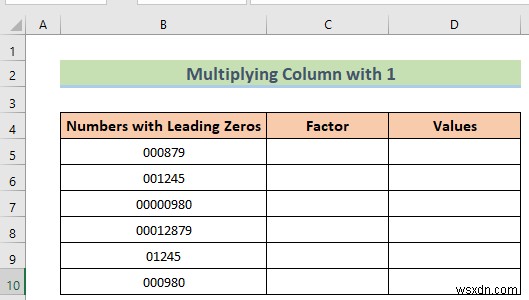 วิธีการลบศูนย์นำหน้าใน Excel (8 วิธีง่ายๆ)