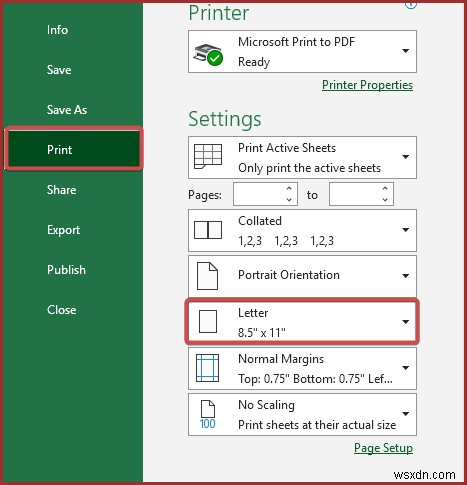 วิธีทำให้สเปรดชีต Excel ใหญ่ขึ้นเมื่อพิมพ์ (7 วิธี)