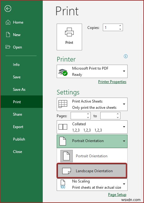 วิธีทำให้สเปรดชีต Excel ใหญ่ขึ้นเมื่อพิมพ์ (7 วิธี)