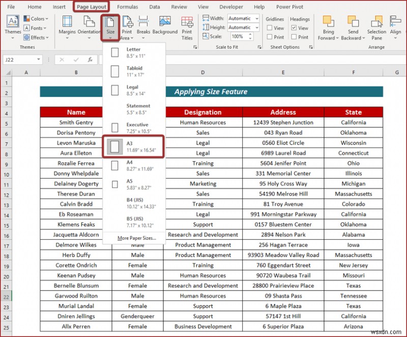 วิธีทำให้สเปรดชีต Excel ใหญ่ขึ้นเมื่อพิมพ์ (7 วิธี)