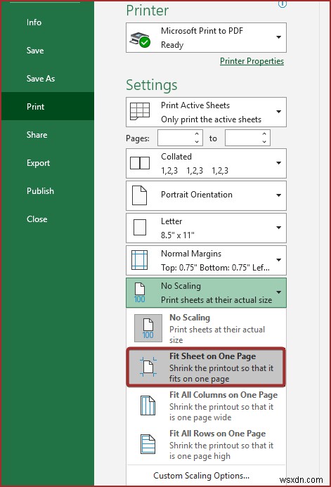 วิธีทำให้สเปรดชีต Excel ใหญ่ขึ้นเมื่อพิมพ์ (7 วิธี)