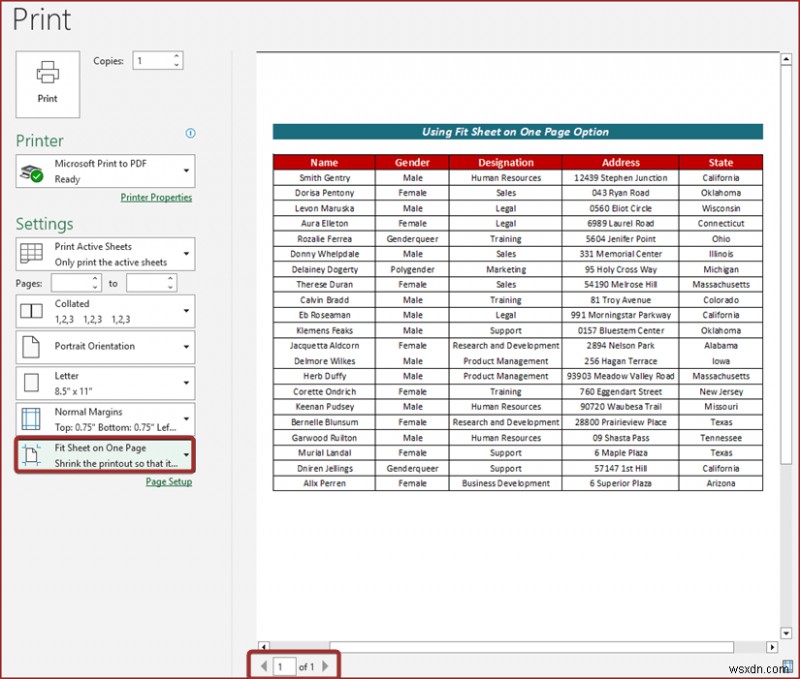 วิธีทำให้สเปรดชีต Excel ใหญ่ขึ้นเมื่อพิมพ์ (7 วิธี)