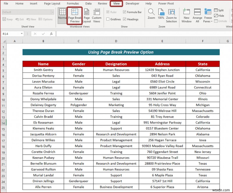 วิธีทำให้สเปรดชีต Excel ใหญ่ขึ้นเมื่อพิมพ์ (7 วิธี)