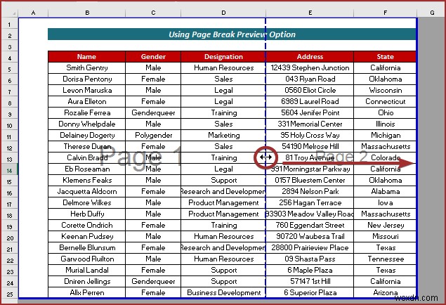 วิธีทำให้สเปรดชีต Excel ใหญ่ขึ้นเมื่อพิมพ์ (7 วิธี)