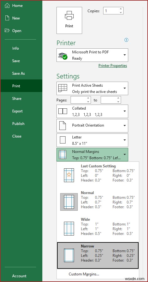 วิธีทำให้สเปรดชีต Excel ใหญ่ขึ้นเมื่อพิมพ์ (7 วิธี)