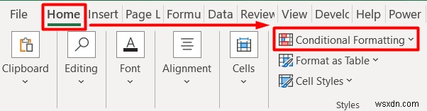 ใช้การจัดรูปแบบตามเงื่อนไขโดยยึดตามเซลล์ข้อความอื่นใน Excel