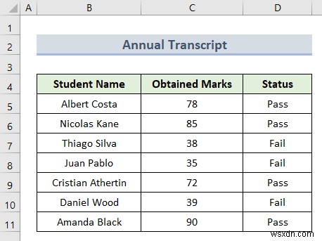 ใช้การจัดรูปแบบตามเงื่อนไขโดยยึดตามเซลล์ข้อความอื่นใน Excel