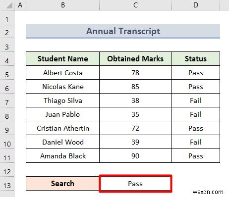 ใช้การจัดรูปแบบตามเงื่อนไขโดยยึดตามเซลล์ข้อความอื่นใน Excel