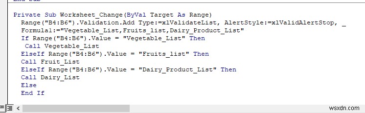 รายการแบบเลื่อนลงขึ้นอยู่กับหลายรายการ Excel VBA (3 วิธี)