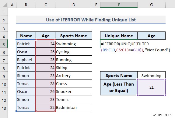 สร้างรายการที่ไม่ซ้ำใน Excel ตามเกณฑ์ (9 วิธี)