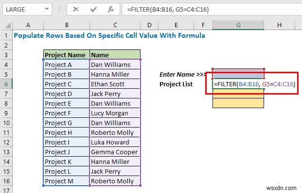 วิธีการเติมรายการตามค่าของเซลล์ใน Excel (6 วิธี)