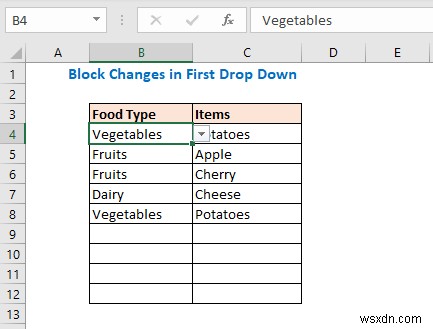 วิธีการเติมรายการตามค่าของเซลล์ใน Excel (6 วิธี)