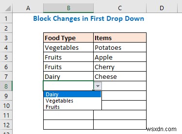 วิธีการเติมรายการตามค่าของเซลล์ใน Excel (6 วิธี)