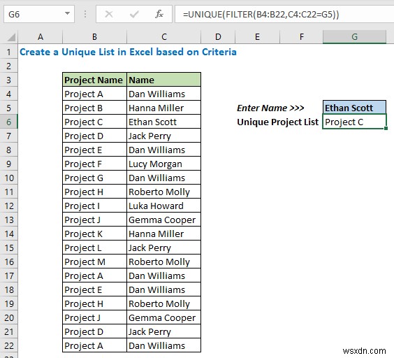 วิธีการเติมรายการตามค่าของเซลล์ใน Excel (6 วิธี)