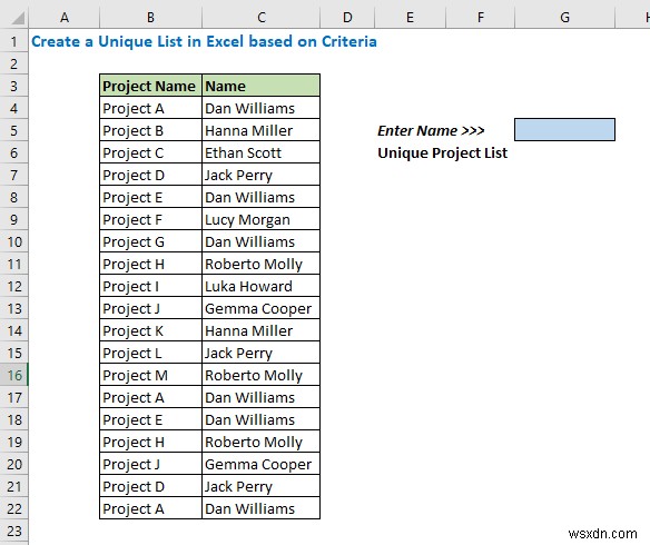 วิธีการเติมรายการตามค่าของเซลล์ใน Excel (6 วิธี)