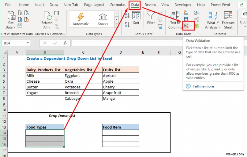 วิธีการเติมรายการตามค่าของเซลล์ใน Excel (6 วิธี)