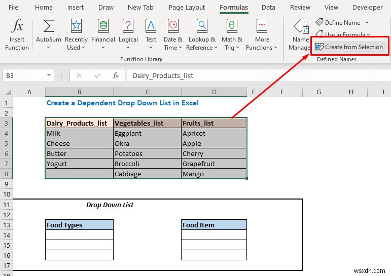 วิธีการเติมรายการตามค่าของเซลล์ใน Excel (6 วิธี)