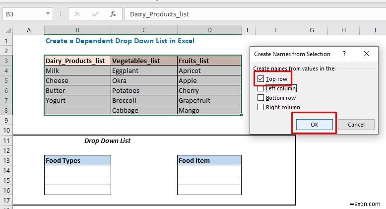 วิธีการเติมรายการตามค่าของเซลล์ใน Excel (6 วิธี)