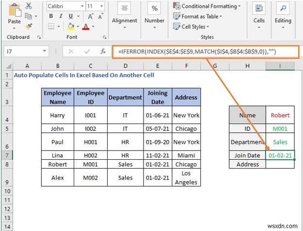 วิธีการเติมเซลล์อัตโนมัติใน Excel ตามเซลล์อื่น