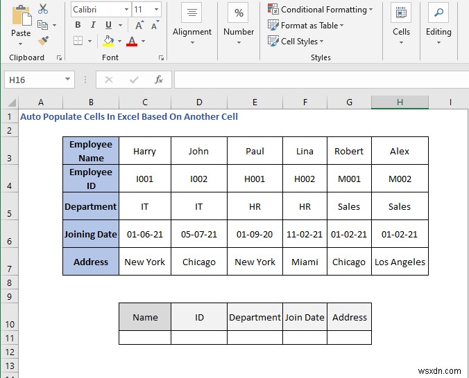 วิธีการเติมเซลล์อัตโนมัติใน Excel ตามเซลล์อื่น