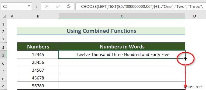 วิธีการแปลงตัวเลขเป็นคำใน Excel (4 วิธีที่เหมาะสม)