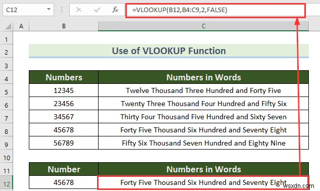 วิธีการแปลงตัวเลขเป็นคำใน Excel (4 วิธีที่เหมาะสม)