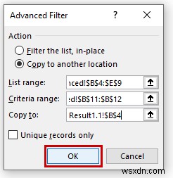 คัดลอกแถวจากแผ่นงานหนึ่งไปยังอีกแผ่นหนึ่งตามเกณฑ์ใน Excel