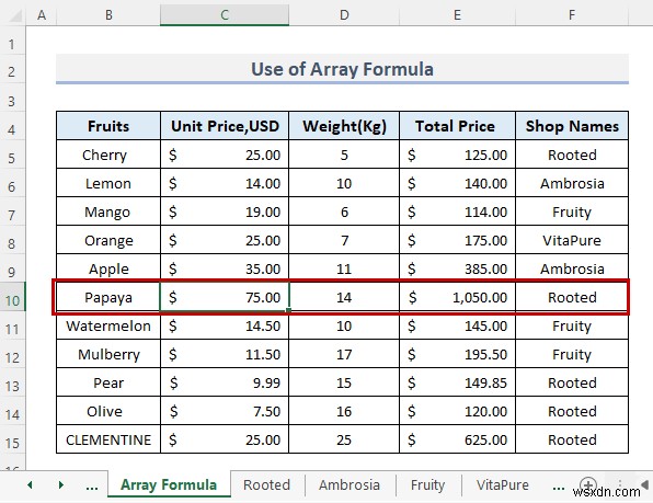 คัดลอกแถวจากแผ่นงานหนึ่งไปยังอีกแผ่นหนึ่งตามเกณฑ์ใน Excel