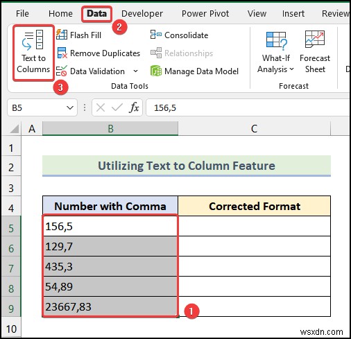 วิธีลบเครื่องหมายจุลภาคใน Excel (4 วิธีง่ายๆ)