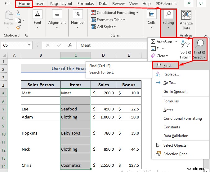 ลบแถวว่างใน Excel (8 วิธีที่เหมาะสม)