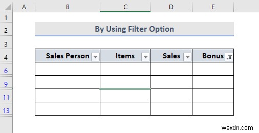 ลบแถวว่างใน Excel (8 วิธีที่เหมาะสม)