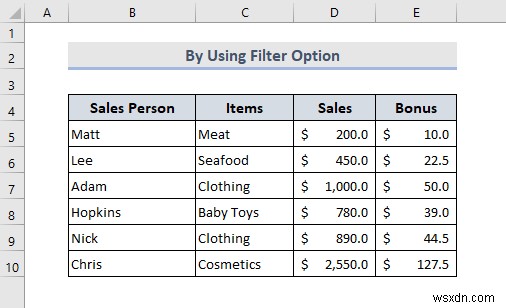 ลบแถวว่างใน Excel (8 วิธีที่เหมาะสม)