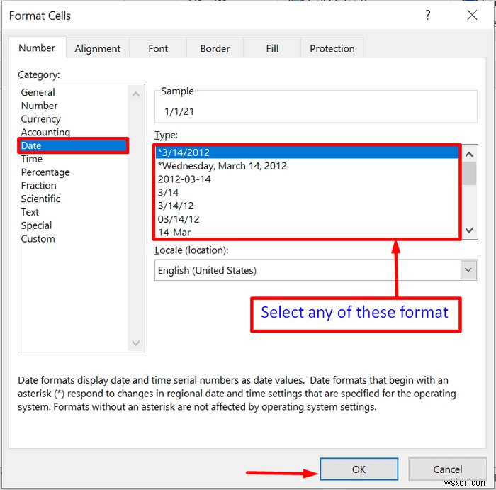 วิธีการแปลงรูปแบบทั่วไปเป็นวันที่ใน Excel (7 วิธี)