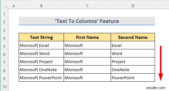 วิธีแยกหนึ่งคอลัมน์ออกเป็นหลายคอลัมน์ใน Excel (7 วิธีง่ายๆ)