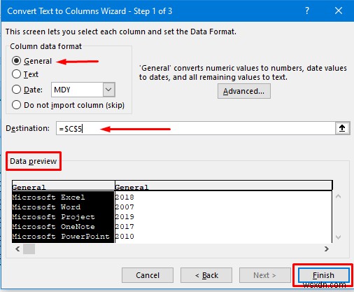 วิธีแยกหนึ่งคอลัมน์ออกเป็นหลายคอลัมน์ใน Excel (7 วิธีง่ายๆ)