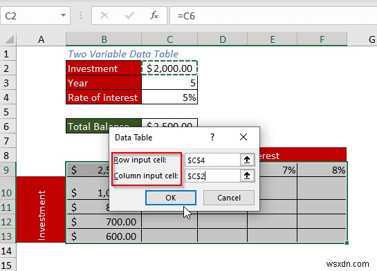 วิธีการสร้างตารางข้อมูลใน Excel (วิธี 5 วิธีที่ง่ายที่สุด)