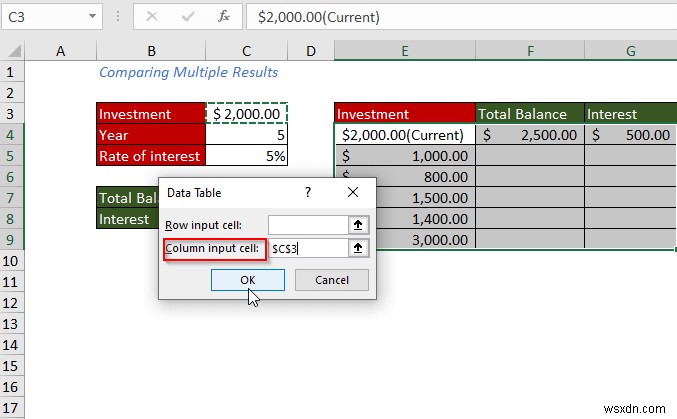 วิธีการสร้างตารางข้อมูลใน Excel (วิธี 5 วิธีที่ง่ายที่สุด)