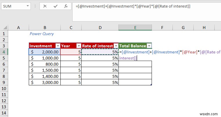 วิธีการสร้างตารางข้อมูลใน Excel (วิธี 5 วิธีที่ง่ายที่สุด)