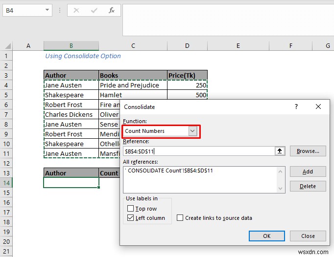 วิธีการรวมแถวใน Excel ตามเกณฑ์ (วิธีที่ง่ายที่สุด)