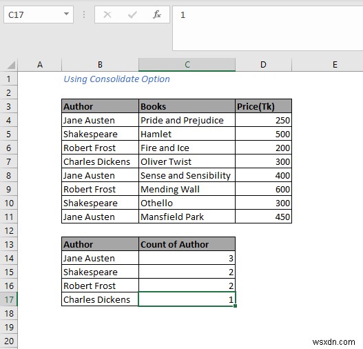 วิธีการรวมแถวใน Excel ตามเกณฑ์ (วิธีที่ง่ายที่สุด)