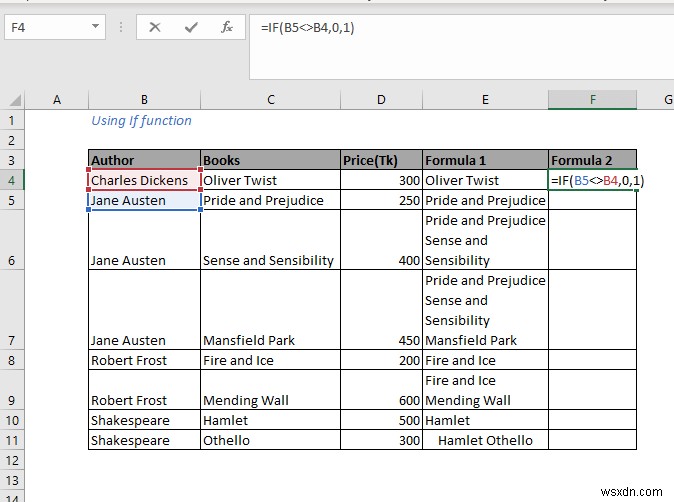 วิธีการรวมแถวใน Excel ตามเกณฑ์ (วิธีที่ง่ายที่สุด)