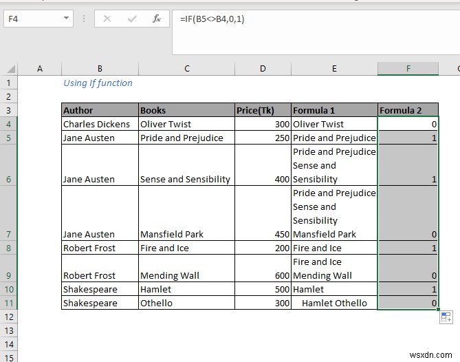 วิธีการรวมแถวใน Excel ตามเกณฑ์ (วิธีที่ง่ายที่สุด)