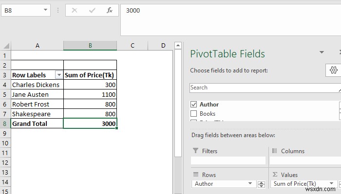 วิธีการรวมแถวใน Excel ตามเกณฑ์ (วิธีที่ง่ายที่สุด)